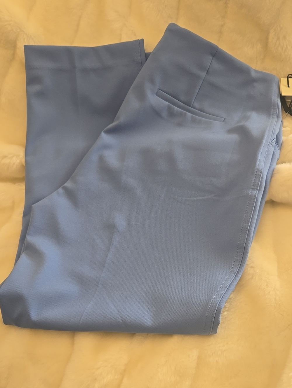 Rachel Zoe Light Blue Womens  Dress Pants - Tailored Straight